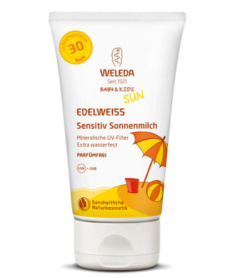 Weleda Mineral Filtreli Bebek ve Çocuk Güneş Losyonu (SPF30)
