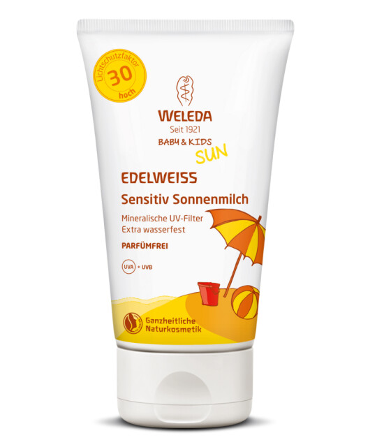 Weleda Mineral Filtreli Bebek ve Çocuk Güneş Losyonu (SPF30)