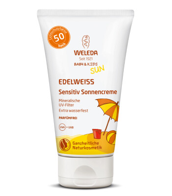 Weleda Mineral Filtreli Bebek ve Çocuk Güneş Kremi (SPF50)
