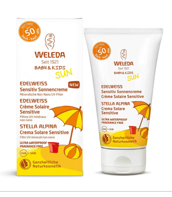 Weleda Mineral Filtreli Bebek ve Çocuk Güneş Kremi (SPF50)