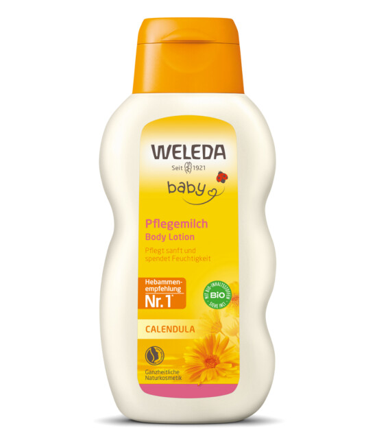 Weleda Calendula Organik Nemlendirici Bebek ve Çocuk Vücut Losyonu