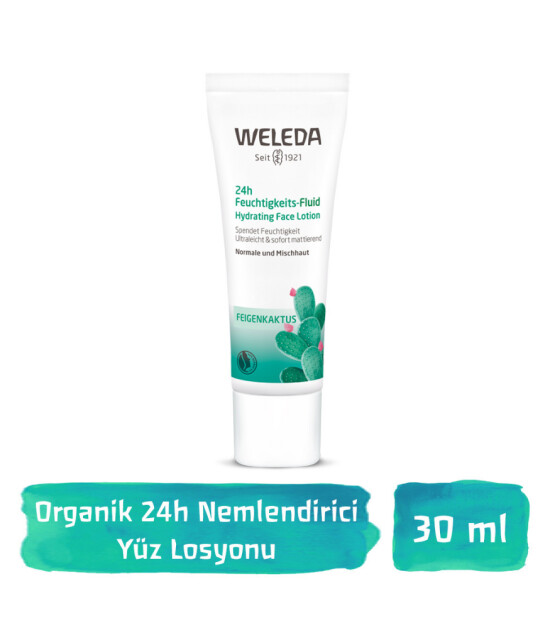 Weleda Cactus 24h Nemlendirici Yüz Losyonu