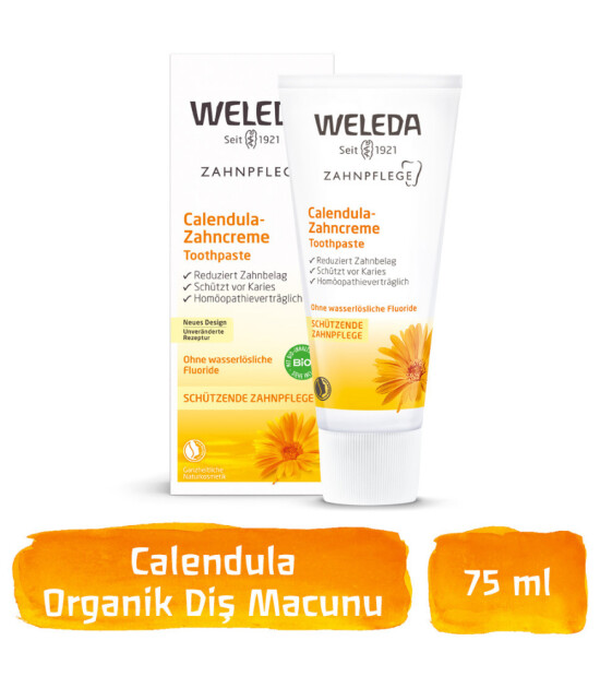 Weleda Organik Diş Macunu // Calendula Özlü