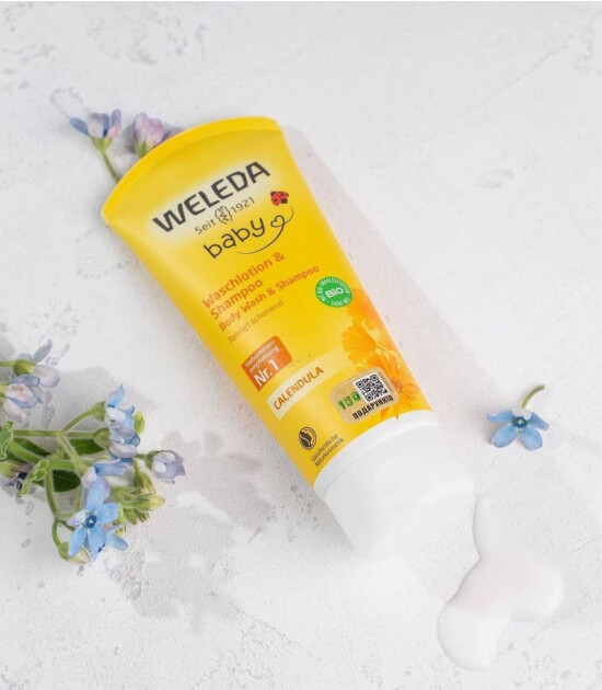 Weleda Calendula Organik Bebek ve Çocuk Saç ve Vücut Şampuanı