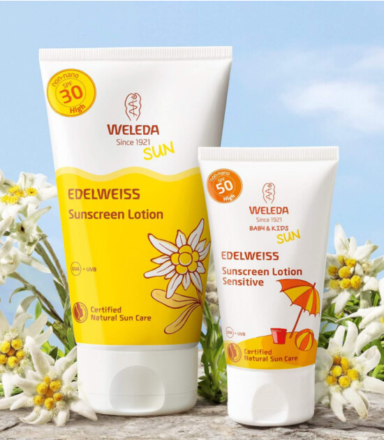 Weleda Mineral Filtreli Bebek ve Çocuk Güneş Kremi (SPF50)