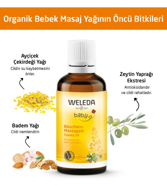 Weleda Bebek Masaj Yağı