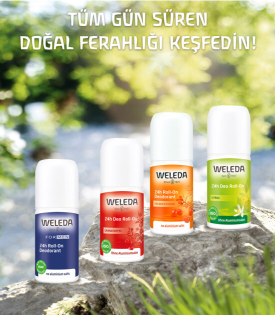 Weleda Doğal Roll-On Deodorant // Yabani İğde Özlü