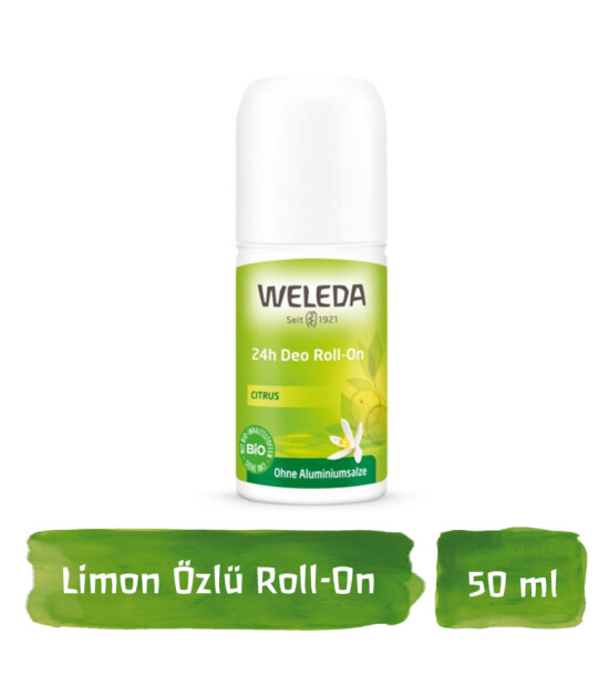 Weleda Doğal Roll-On Deodorant // Limon Özlü