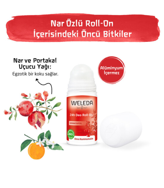 Weleda Doğal Roll-On Deodorant // Nar Özlü