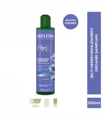 Weleda Hydro Shine Hydration Shampoo Organik Işıltı Veren Nemlendirici Şampuan