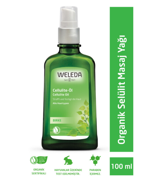 Weleda Selülit Masaj Yağı