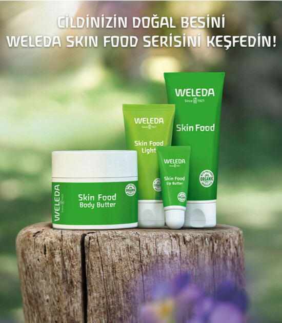 Weleda Skin Food Organik Besleyici Dudak Balmı