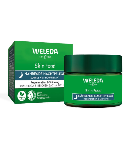 Weleda Skin Food Night Organik Nemlendirici Gece Kremi