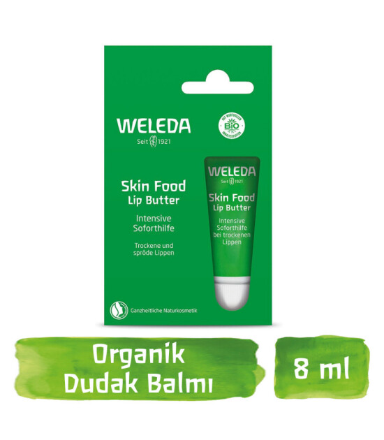 Weleda Skin Food Organik Besleyici Dudak Balmı