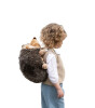 Wild & Soft Figürlü Peluş Sırt Çantası // Kirpi