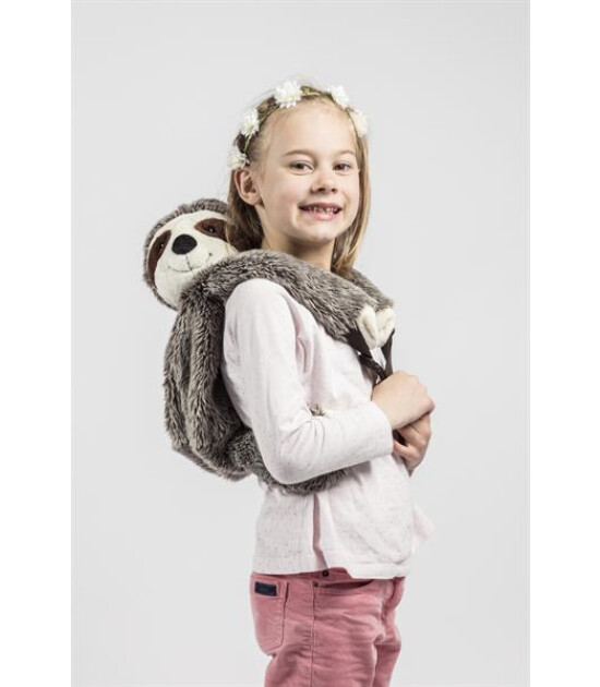 Wild & Soft Figürlü Peluş Sırt Çantası // Sloth
