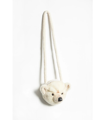 Wild & Soft Omuz Çantası // Kutup Ayısı