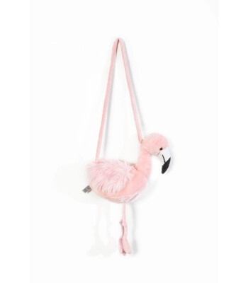 Wild & Soft Omuz Çantası // Flamingo