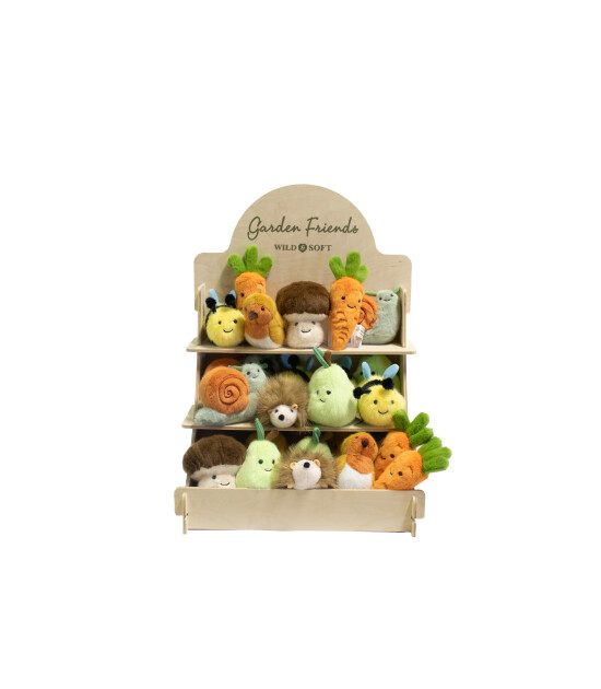 Wild & Soft Garden Friends Salyangoz, Peluş Oyuncak