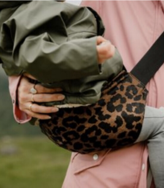 Wildride Carrier Çocuk Taşıma Sling // Brown Leopard