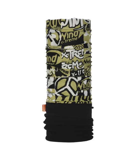 Wind Extreme Polarwind Peace Black Bandana Wdp086