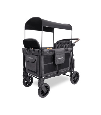Wonderfold W4 Luxe Pro Dörtlü Bebek Arabası Vagonu // Kömür Grisi