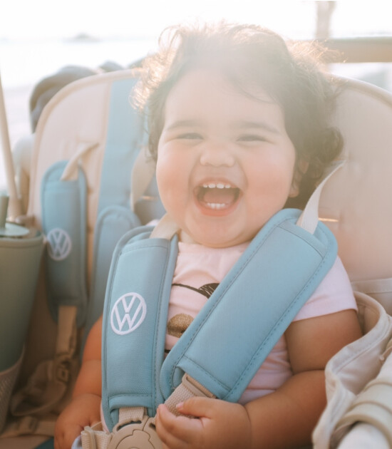 Wonderfold VW2 Volkswagen İkili Bebek Arabası Vagonu - Haki Yeşil