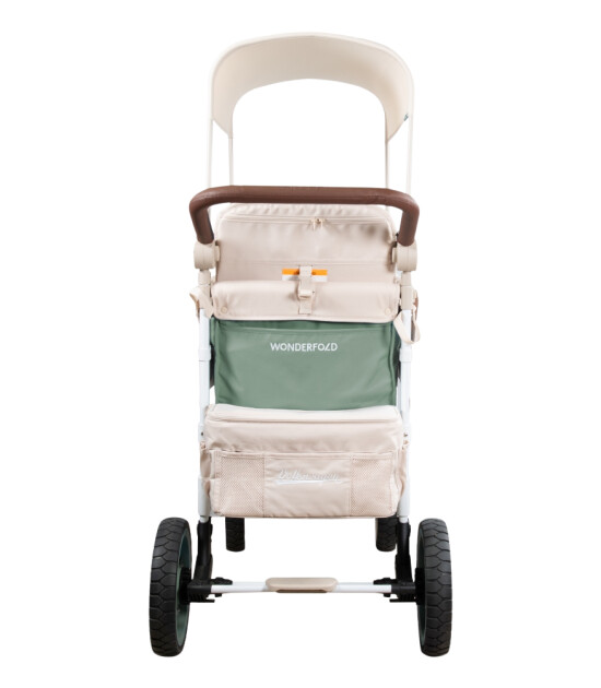 Wonderfold VW2 Volkswagen İkili Bebek Arabası Vagonu - Haki Yeşil