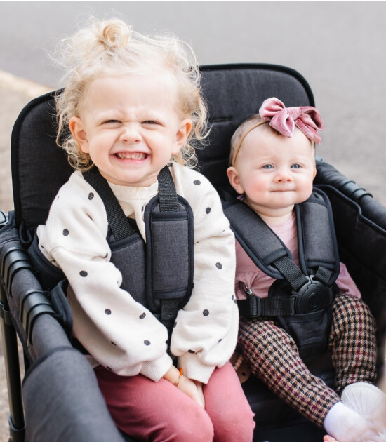 Wonderfold W4 Elite D&ouml;rtl&uuml; Bebek Arabası Vagonu // Siyah