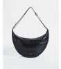 Wouf Crossbody Bag Askılı Omuz &Ccedil;antası (Large) // Black Glossy