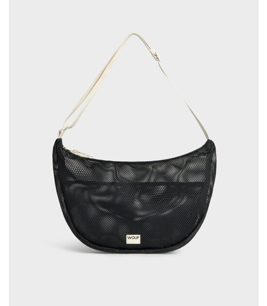 Wouf Crossbody Bag Askılı Omuz Çantası (Large) // Onyx