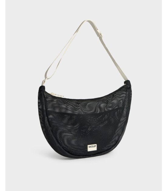 Wouf Crossbody Bag Askılı Omuz Çantası (Large) // Onyx