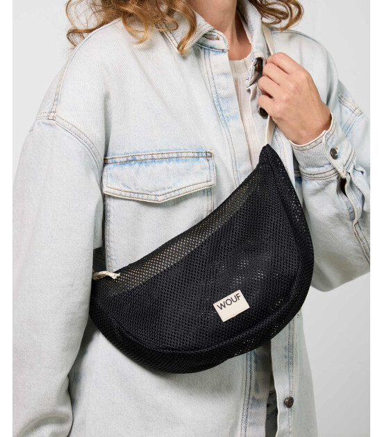 Wouf Crossbody Bag Çapraz Askılı Çanta // Onyx
