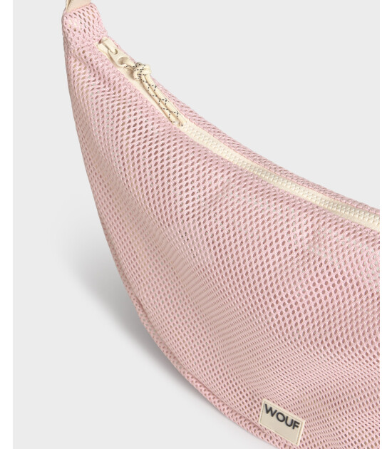 Wouf Crossbody Bag Askılı Omuz Çantası (Large) // Blush