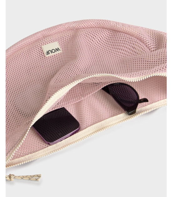 Wouf Crossbody Bag Askılı Omuz Çantası (Large) // Blush