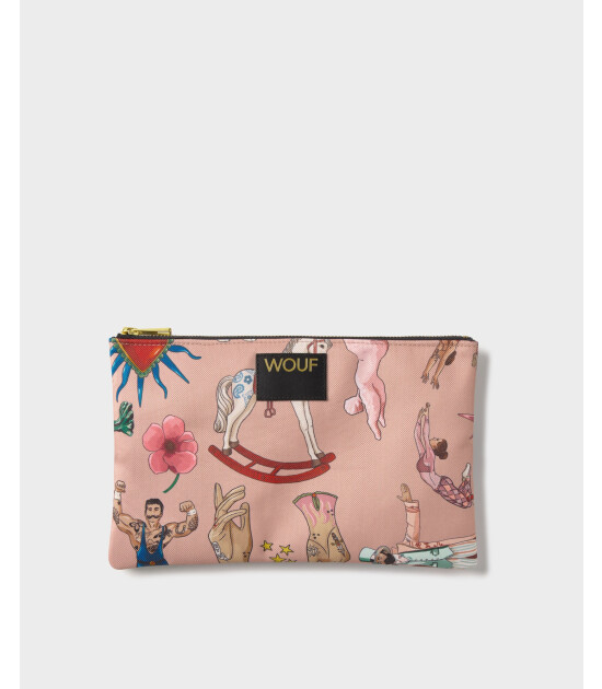 Wouf Pouch Bag Portföy Çanta XL // Circus