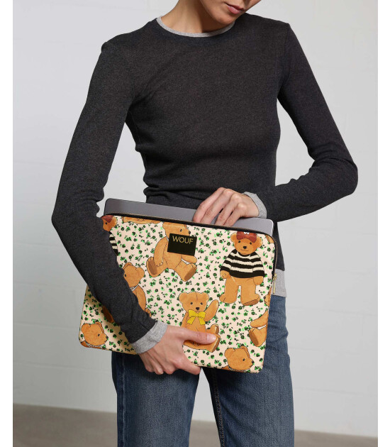 Wouf Laptop Sleeve Kılıf (13-14 inch) // Cute