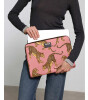 Wouf Laptop Sleeve Kılıf (15-16 inch) // Blush Leopard
