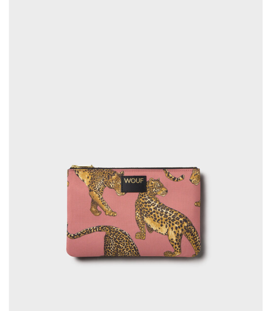 Wouf Purse El Çantası // Blush Leopard