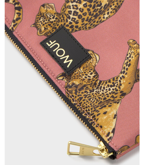Wouf Purse El Çantası // Blush Leopard