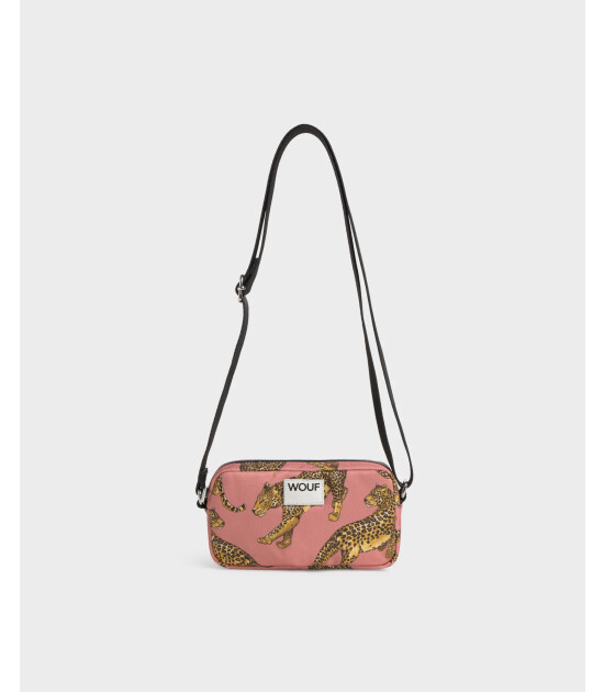 Wouf Mini Çanta // Blush Leopard