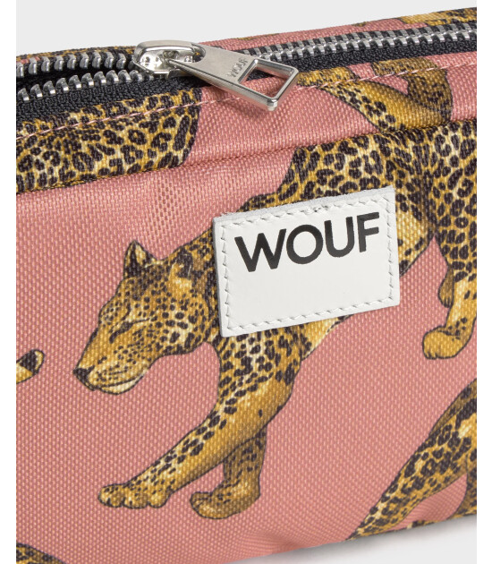Wouf Mini Çanta // Blush Leopard