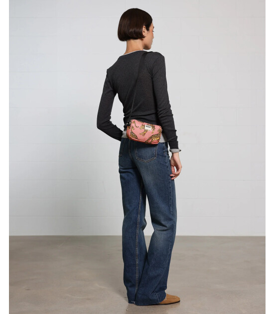 Wouf Mini Çanta // Blush Leopard