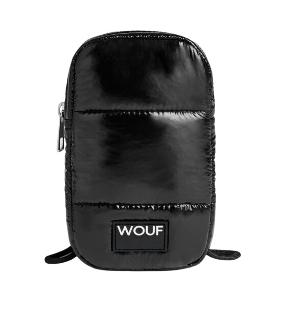 Wouf Phone Bag Telefon Çantası // Glossy Black