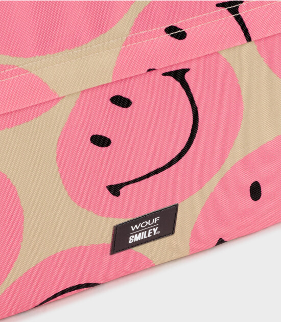Wouf Laptop Sleeve Kılıf (13-14 inch) // Smiley Pink