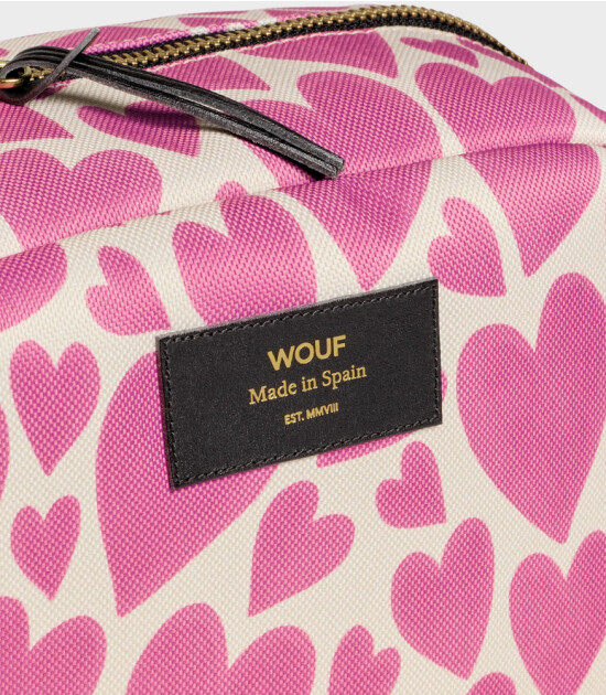 Wouf Toiletry Large Bag Makyaj Çantası // Pink Love