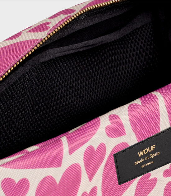 Wouf Toiletry Large Bag Makyaj Çantası // Pink Love