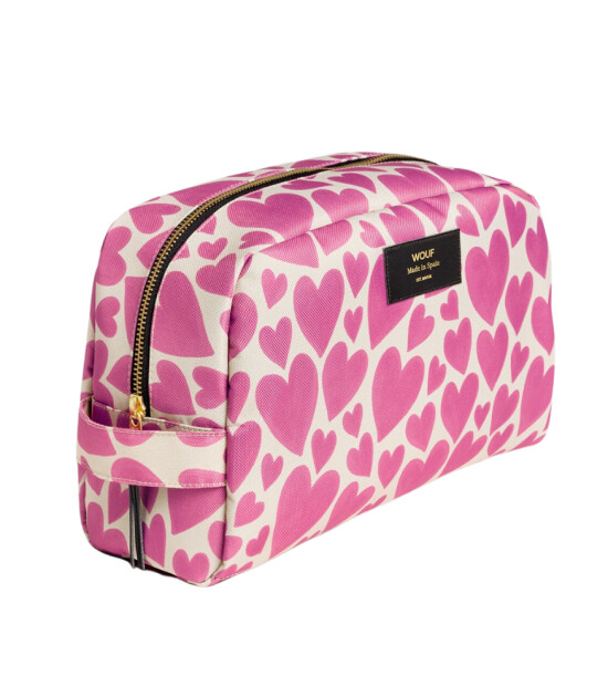 Wouf Toiletry Large Bag Makyaj Çantası // Pink Love