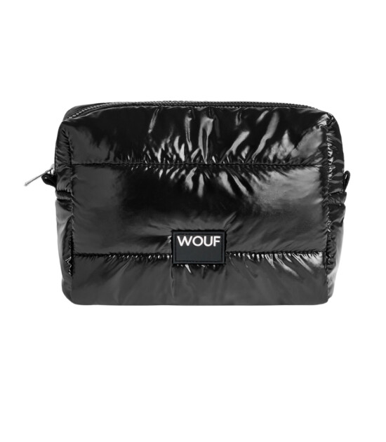 Wouf Toiletry Bag Makyaj Çantası // Black Glossy