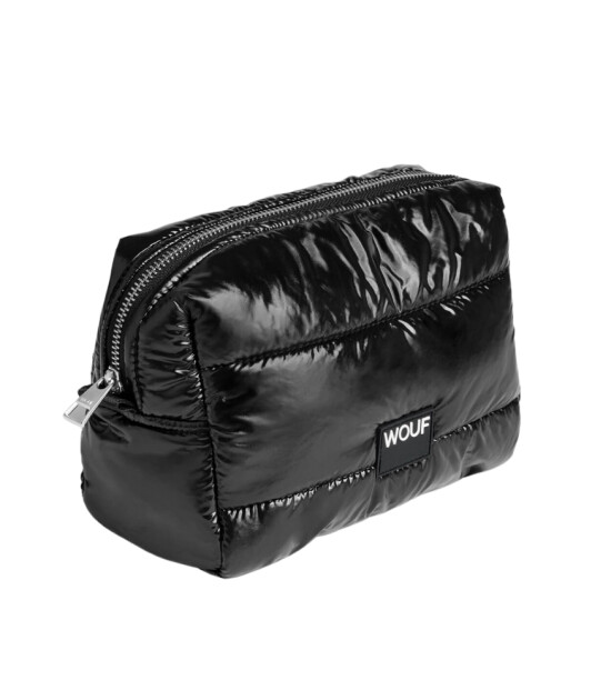 Wouf Toiletry Bag Makyaj Çantası // Black Glossy